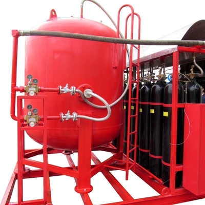 Gas Fire Extinguisher Power Source Local Fixed Dry Powder Fire Extinguishing System