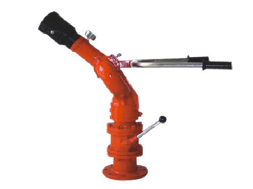 Inlet Flange DN80-DN100 Fixed Foam Fire Monitor PS24-PS80 SS304 or Al-Alloy Material