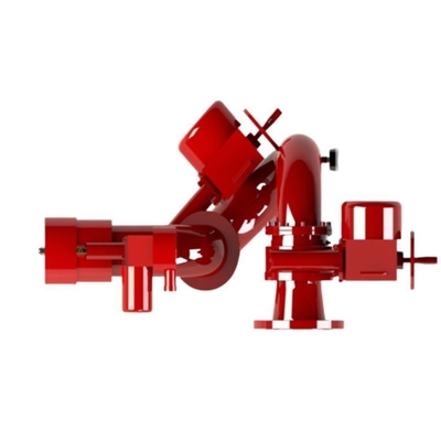 DN65-DN250 Inlet Flange Foam Water Two Fire Monitor PLM series Customized Request