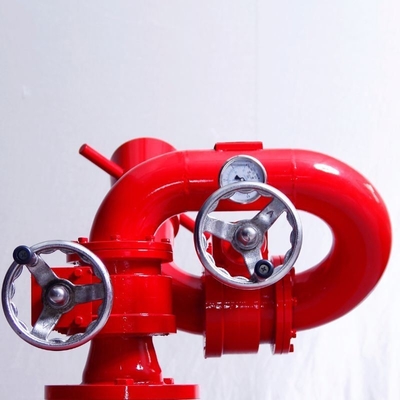 Marine and land  PS10/30W Rated Working Pressure 1.0MPa Fire Water Monitor Cannon Portable Attack Cannon