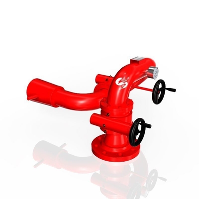 Marine and land  PS10/30W Rated Working Pressure 1.0MPa Fire Water Monitor Cannon Portable Attack Cannon