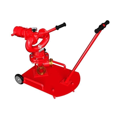 Spray Jet Pattern Electric Remote Control Fire Monitor with 70m Water Firing Range