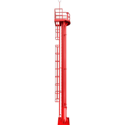TP5/8/10/12/15/18/20/24/28 Powder Fire Monitor DN100 for Tower Fire Rescue Equipment