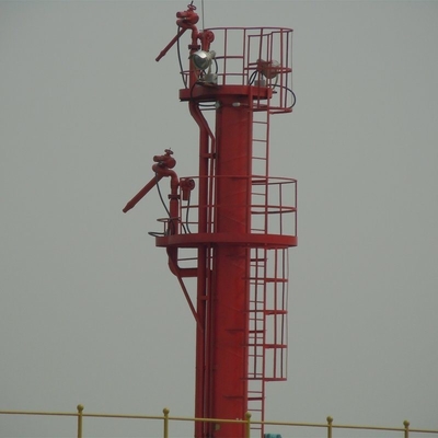 TP5/8/10/12/15/18/20/24/28 Powder Fire Monitor DN100 for Tower Fire Rescue Equipment