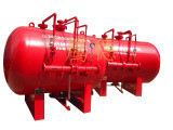 Marine & Land Pressure Type Proportioner Foam Bladder Tank 1000-15000L for Fire Fighting Equipment
